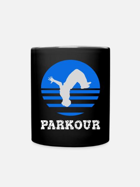 Parkour - Mug uni - noir
