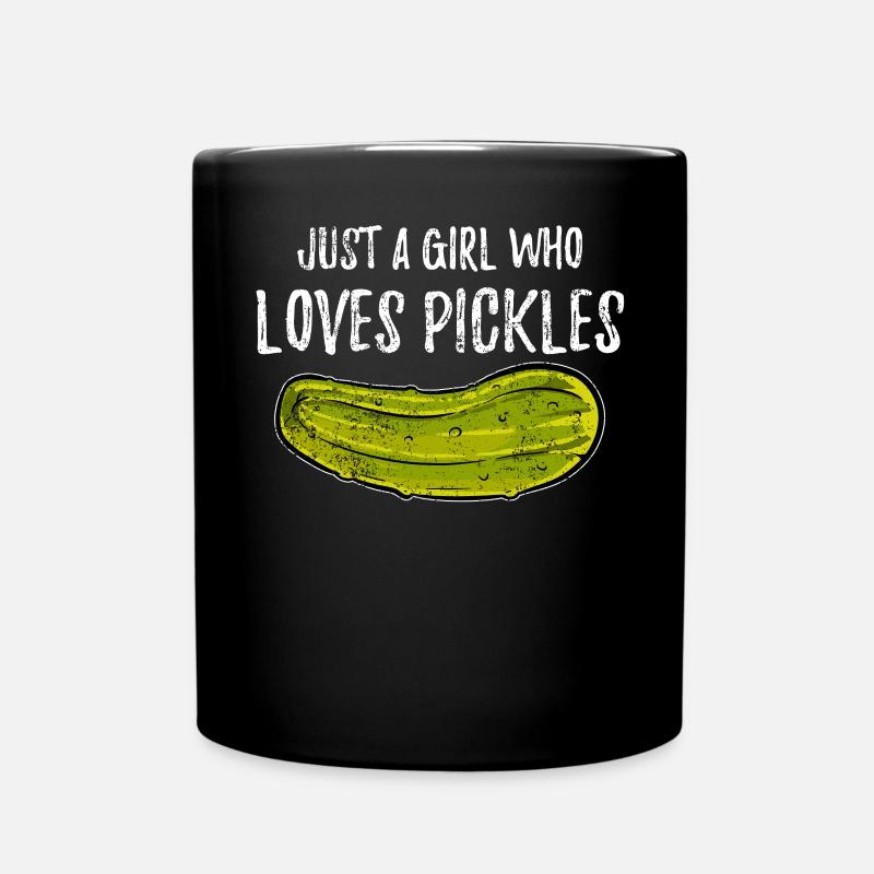 Cornichons Cornichons Amoureux Cornichons - Mug uni - noir