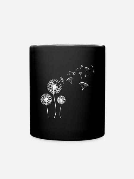 Paragliding - Full Colour Mug - black