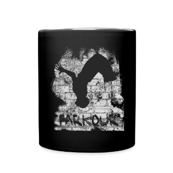 Parkour - Mug uni - noir - Devant