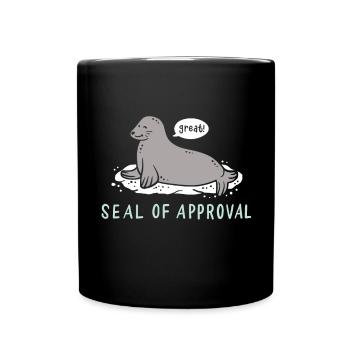 Seal - Full Colour Mug - black - Front