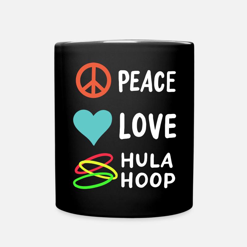 Hulahoop - Tasse einfarbig - Schwarz