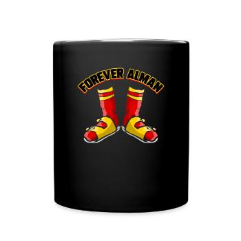 Forever Alman Deutscher Typisch Deutsch Geschenk - Tasse einfarbig - Schwarz - Vorne