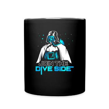 Drôle de plongée plongée sous-marine plongeur apnée - Mug uni - noir - Devant