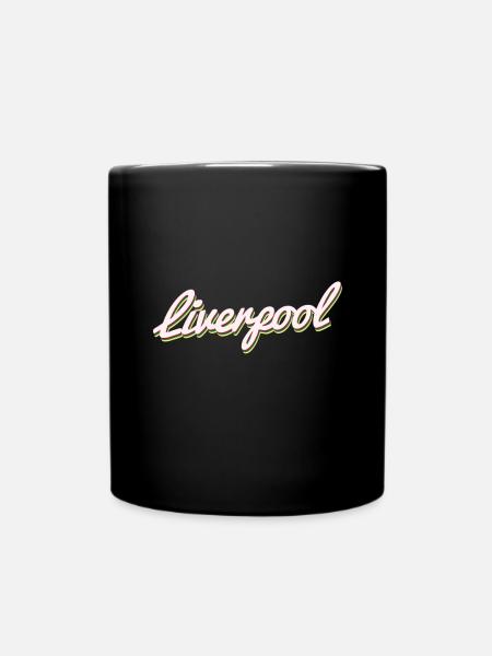 Liverpool - Mug uni - noir