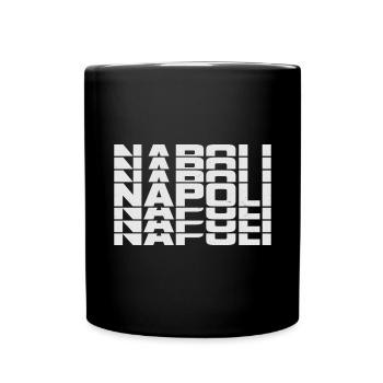 Neapel Napoli Italien - Tasse einfarbig - Schwarz - Vorne
