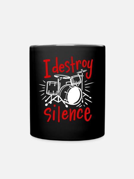 Tambour Batteur - Mug uni - noir