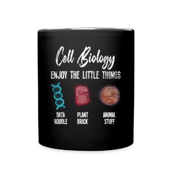 Biology cell biology - Full Colour Mug - black - Front