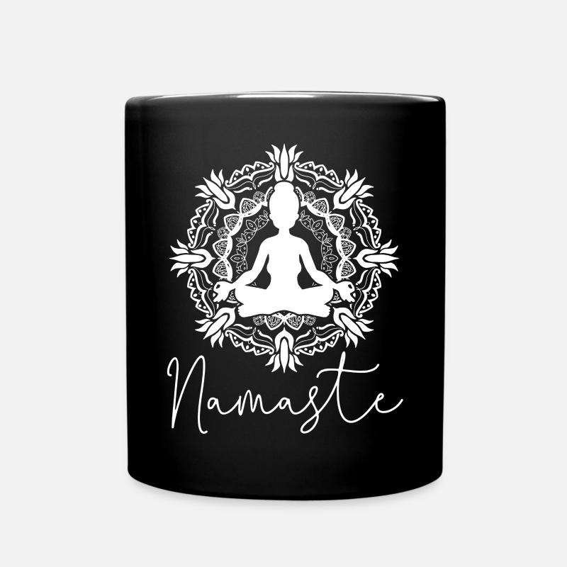 Namasté - Mug uni - noir