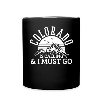 Randonnée dans le Colorado - Mug uni - noir - Devant