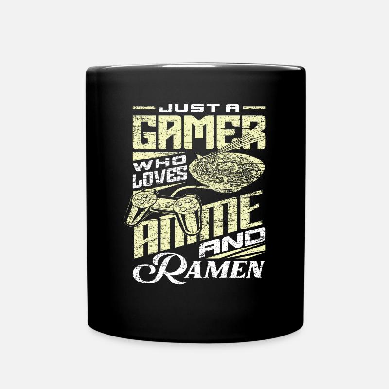 Anime Gamer Gaming - Tasse einfarbig - Schwarz
