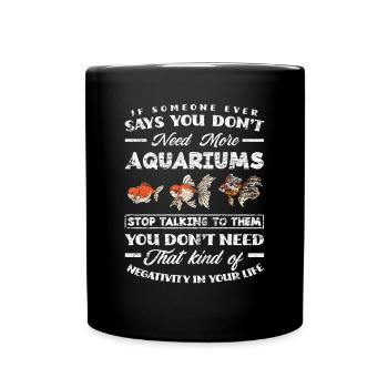 Aquarium - Full Colour Mug - black - Front