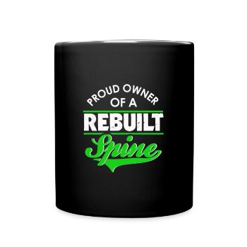 Fier propriétaire d'un reconstruit - Mug uni - noir - Devant