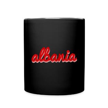 Albania Albania - Full Colour Mug - black - Front