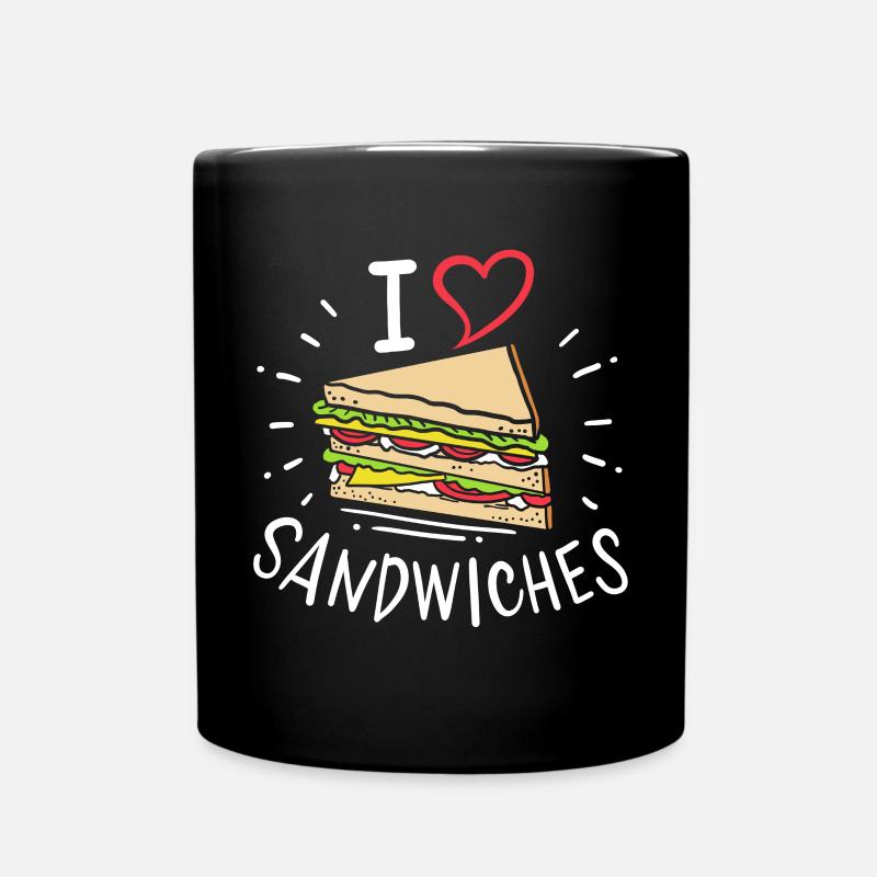 sandwich - Mug uni - noir