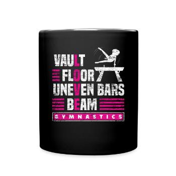 Artistic Gymnastics Gymnast Gift - Full Colour Mug - black - Front