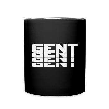 Gand Belgique - Mug uni - noir - Devant