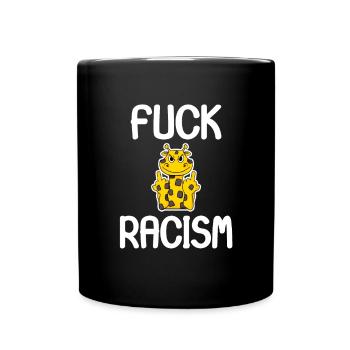 Putain de racisme - Mug uni - noir - Devant