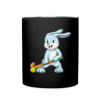 Crosse de hockey sur gazon Rabbit - Mug uni - noir - Devant