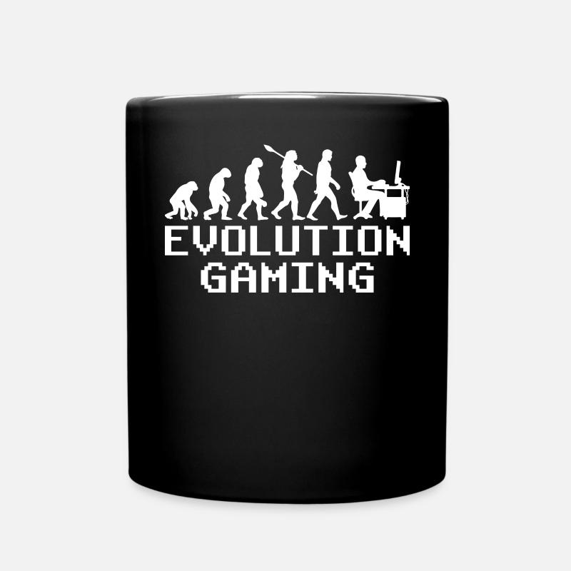 Pc Gaming Evolution - Tasse einfarbig - Schwarz