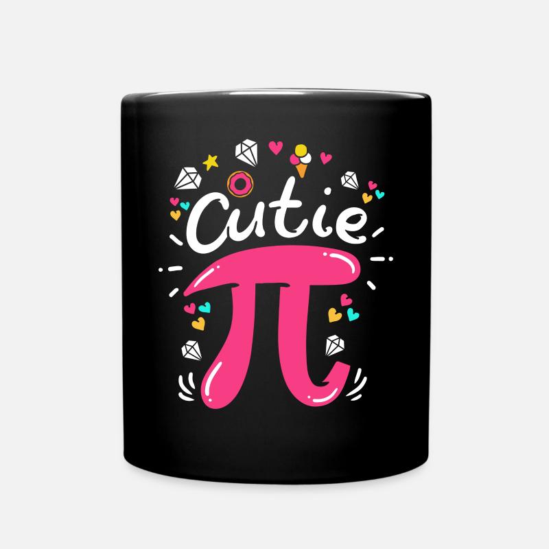 Pi jour Pi maths - Mug uni - noir