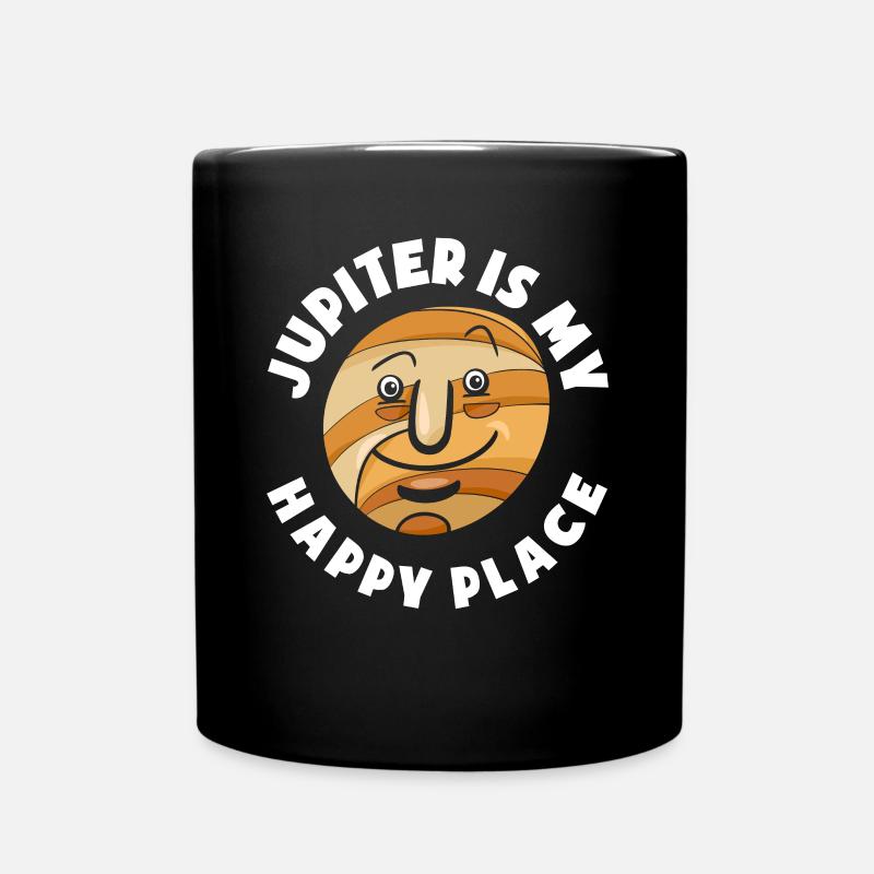 Astronomie Jupiter - Tasse einfarbig - Schwarz
