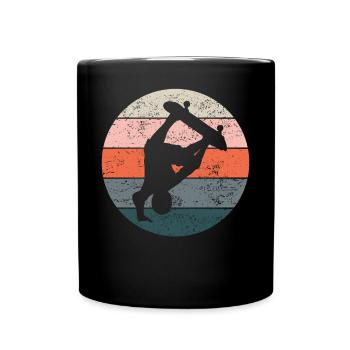 Skateboarder Skater - Tasse einfarbig - Schwarz - Vorne