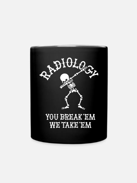 Groot giftidee voor een radioloog, een radiologieverpleegkundige - Ensfarvet krus - sort