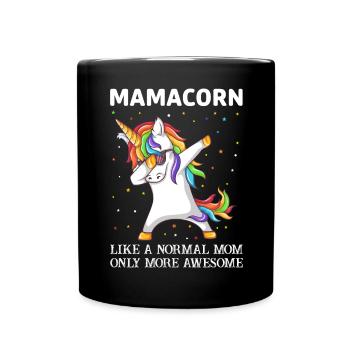 Mamacorn - Full Colour Mug - black - Front