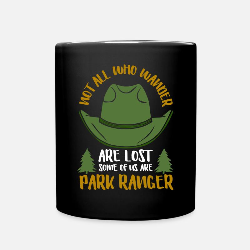 Park Ranger Wildlife Umwelt Experte - Tasse einfarbig - Schwarz