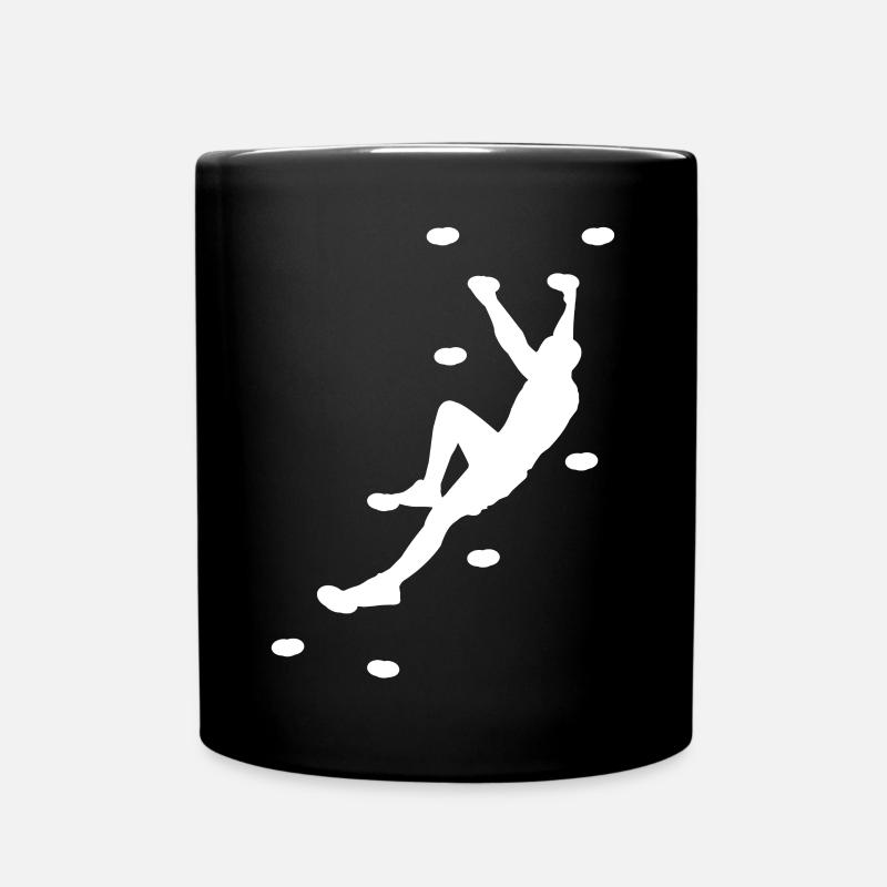 Escalade, bloc, escalade - Mug uni - noir