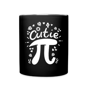 Pi Pi Day Mathe - Tasse einfarbig - Schwarz - Vorne