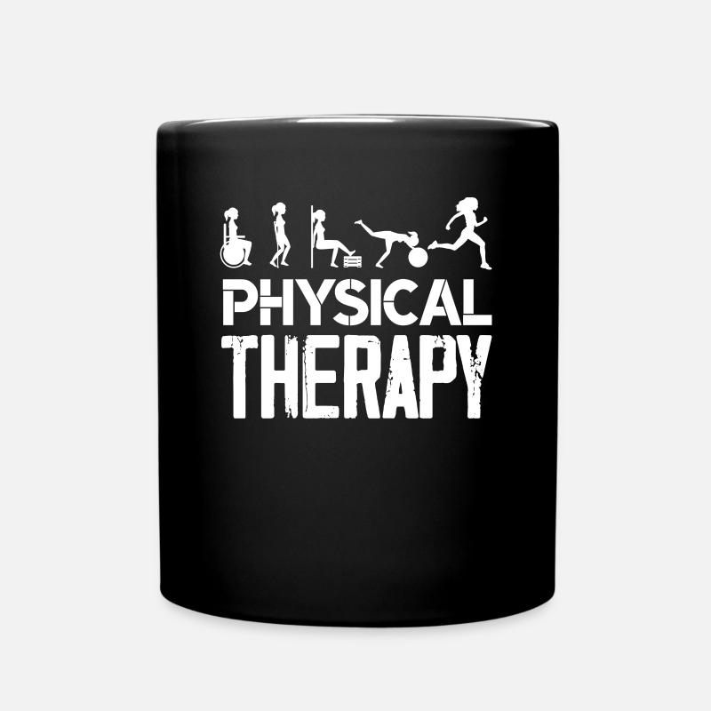 Physiotherapeut Berufe Therapeut Geschenk - Tasse einfarbig - Schwarz
