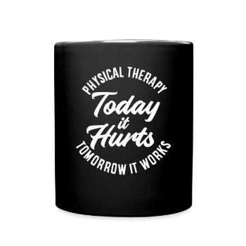 Physiotherapist Physiotherapist Gift - Full Colour Mug - black - Front