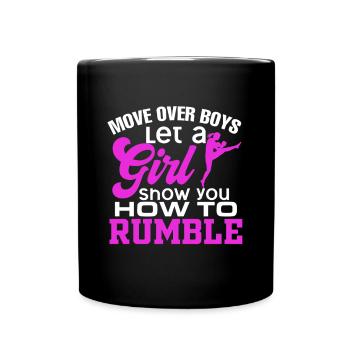 Lutte fille Judo mixte Arts martiaux Sport MMA T - Mug uni - noir - Devant