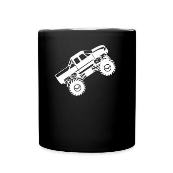 Monster Truck Monster Truck Pickup Van Cadeau - Mug uni - noir - Devant