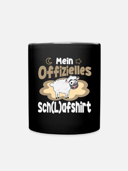 Mein Offizielles (L)fshirt - Tasse einfarbig - Schwarz