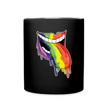 Lgbt - Full Colour Mug - black - Front