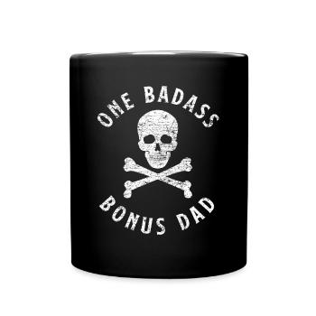 Stepfather Skull - Full Colour Mug - black - Front