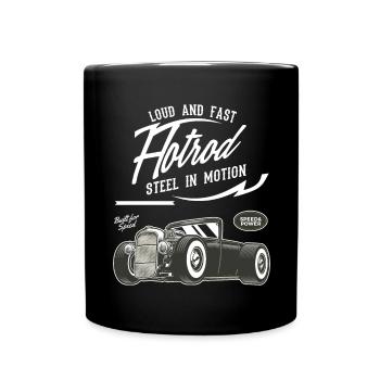 Hot Rod Hotrod Véhicule Vintage Rétro - Mug uni - noir - Devant