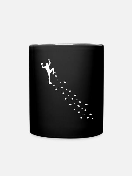 Escalade escalade bouldern montagne - Mug uni - noir
