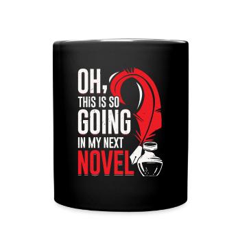 Roman Auteur Roman roman don - Mug uni - noir - Devant