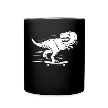 Longboarding Longboarder Skater - Full Colour Mug - black - Front