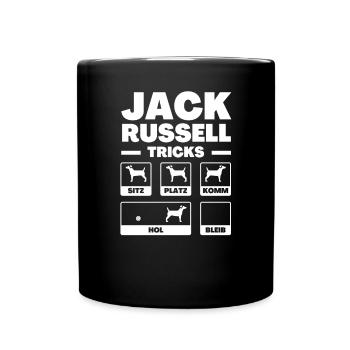 Jack Russel Dog Owner - Full Colour Mug - black - Front