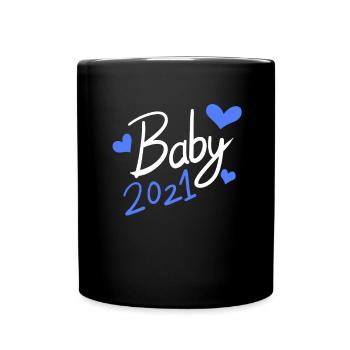 Bébé 2021 - Mug uni - noir - Devant