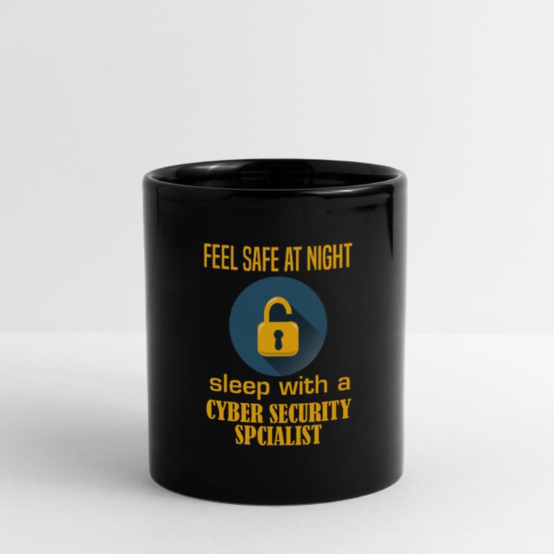 IT Security Programmer Computer Cyber Tech Ha Full Colour Mug
