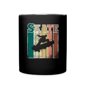 Skate - Mug uni - noir - Devant
