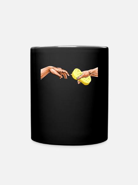 Hand Wash Only Car Detailing Création d’Adam - Mug uni - noir