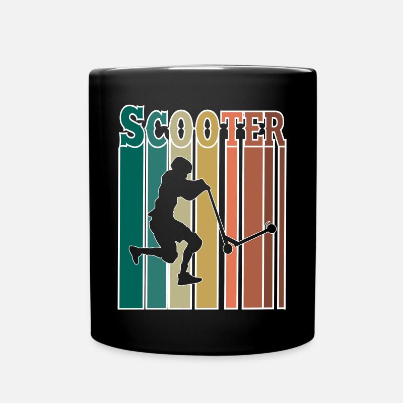 Scooter - Tasse einfarbig - Schwarz