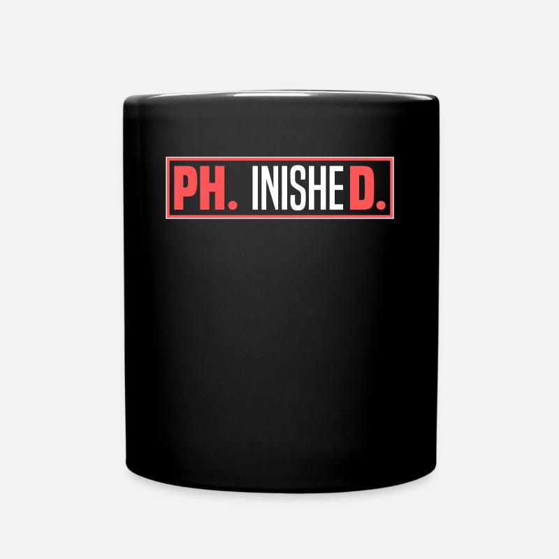Doctorat d’étudiant - Mug uni - noir